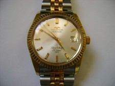 VINTAGE AUTOMATIC TECHNOS  STAR CHIEF 30 JEWELS ,  RUN GREAT