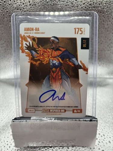 2024 Bo Jackson Battle Arena Inspired Ink-#BFA-43 Amon-Ra St.Brown Auto /50