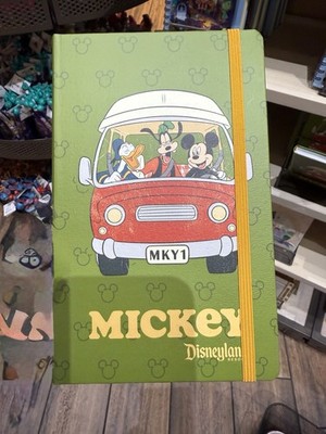 Disney Parks Mickey & Friends  Green Journal Note MKY1 Disneyland