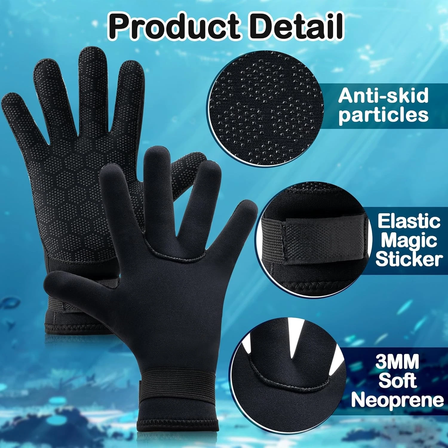 Outdoor swimmers gloves and socks set