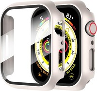 SchutzhüLle FüR Apple Watch Series 9 8 7 41Mm Hartglas UltradüNn Rundum