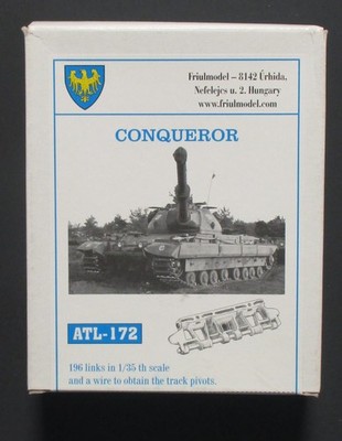 Friulmodel 1/35th Scale Conqueror Metal Track Set No. ATL-172