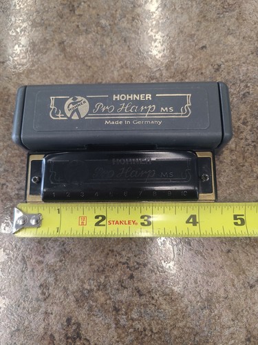 Hohner Harmonica 562/20 MS C PRO Harp Tones Major. Pre-owned 
