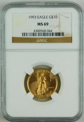 1993 American Gold Eagle 1/4 oz — photo from the most recent tracked eBay sale