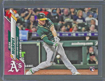 Sean Murphy 2020 Topps Update Series Mother's Day Hot Pink - Rookie Debut #U-216