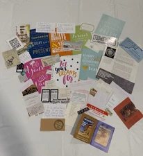 50 pc Vintage Ephemera pack lot Junk journal supplies old paper book pages ads