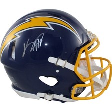 Keenan Allen Autographed Los Angeles Chargers Authentic TB Helmet Beckett 54978