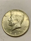 1967 Kennedy Half Dollar 40% Silver Pristine Shape