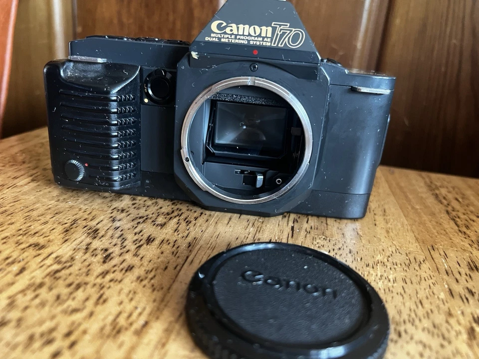Canon T70 Film Camera Body Only - Image 3 of 4