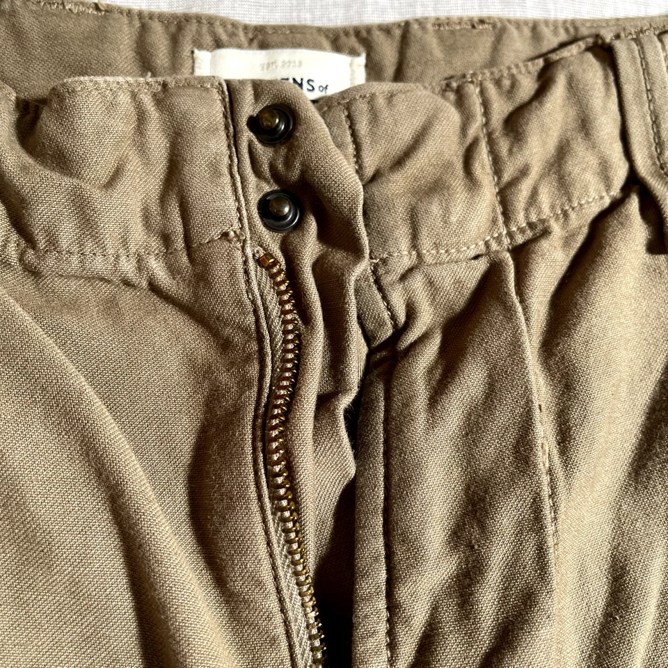 Citizens of Humanity Womens Paloma Utility Trouser Pants Khaki Size 28 Used - Image 3 of 4