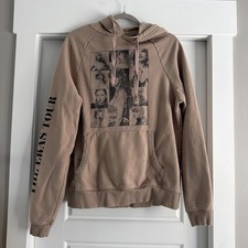 Taylor Swift The Eras Tour Tan Hoodie Sweatshirt. Size S