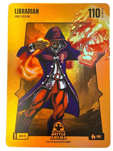 2025 Bo Jackson Battle Arena Librarian Devin Booker Orange Battle foil 110