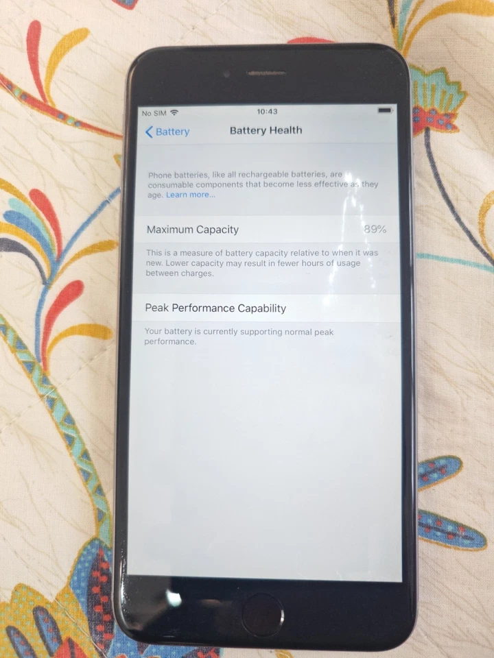 Apple iPhone 6 Plus A1524 16gb Grigio Siderale Space Gray 3602 - Immagine 2 di 4