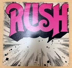 Vintage RUSH 1st Album SELF TITLED Record 1974 Vinyl Lp VG++Canada