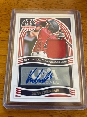 2024 Panini Stars and Stripes - 16u/17u National Team Signatures Materials...