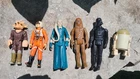 1980s Kenner Star Wars Action Figures Lot Chewbacca Darth Vader R2D2 Luke