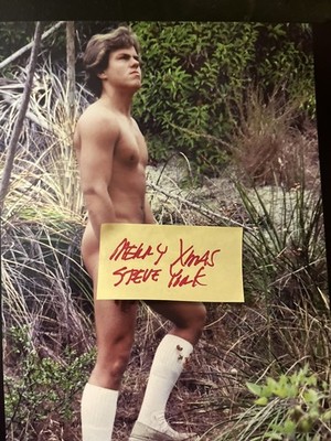 AARON STUDIOS  pres: SUPERSTUD  STEVE YORK* 8X10'' PHOTO* N. 18