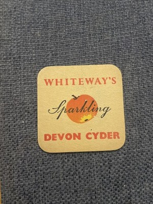 Alter Whiteways Sparkling Devon Apfelwein Bierdeckel.