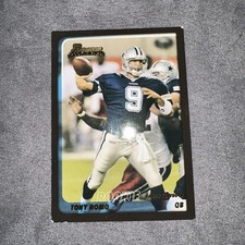 Topps 2003 Bowman Tony Romo Rookie Dallas Cowboys #171 NFL Football Card. rookie card picture