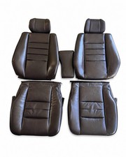 Mercedes 82-87 C126 560SEC 500SEC Brown Brazil Leather Heated Ortho Seat Cover ￼