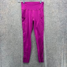 Lululemon Pants Womens 4 Pink Legging Training Athletic Wonder High Rise Gym