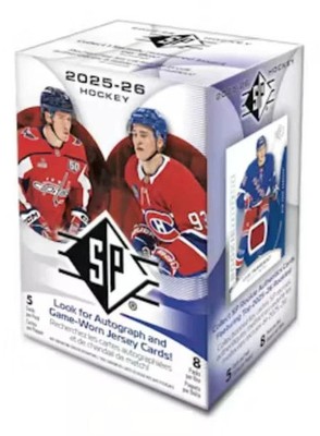 2025-26 Upper Deck SP Hockey Blaster Box