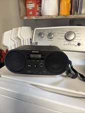 Sony ZS-PS50 CD Player AM/FM Radio Tested and Working Including Power Cord