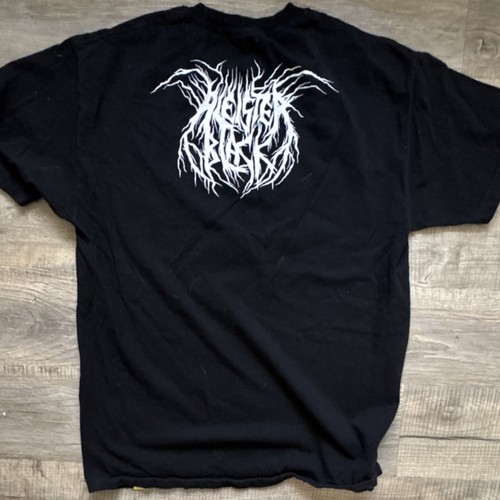 NXT Aleister Black Authentic Black T-Shirt Men's Size L Wrestling - Picture 4 of 5