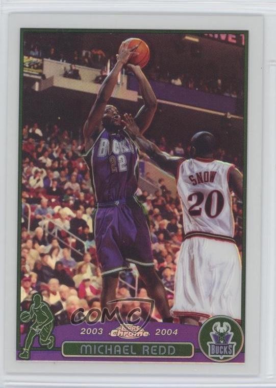 2003-04 Topps Chrome Refractor Michael Redd #79 0h5