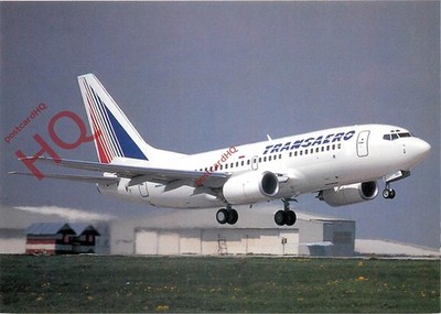 Ansichtskarte>>TRANSAERO BOEING 737-7K9 N100UN [JJP]