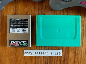 Victor V-Saturn RG-JX2 console system RG-CP6 pads RG-VC2 video cd vcd card sega