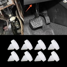 8PCS Brake Clutch Pedal Stop Pad, Brake Switch Stopper, Brake Light Stopper, Aut