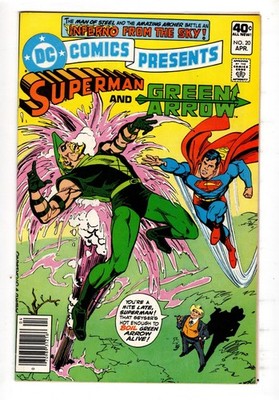 DC Comics Presents #20 (April 1980) Superman and Green Arrow