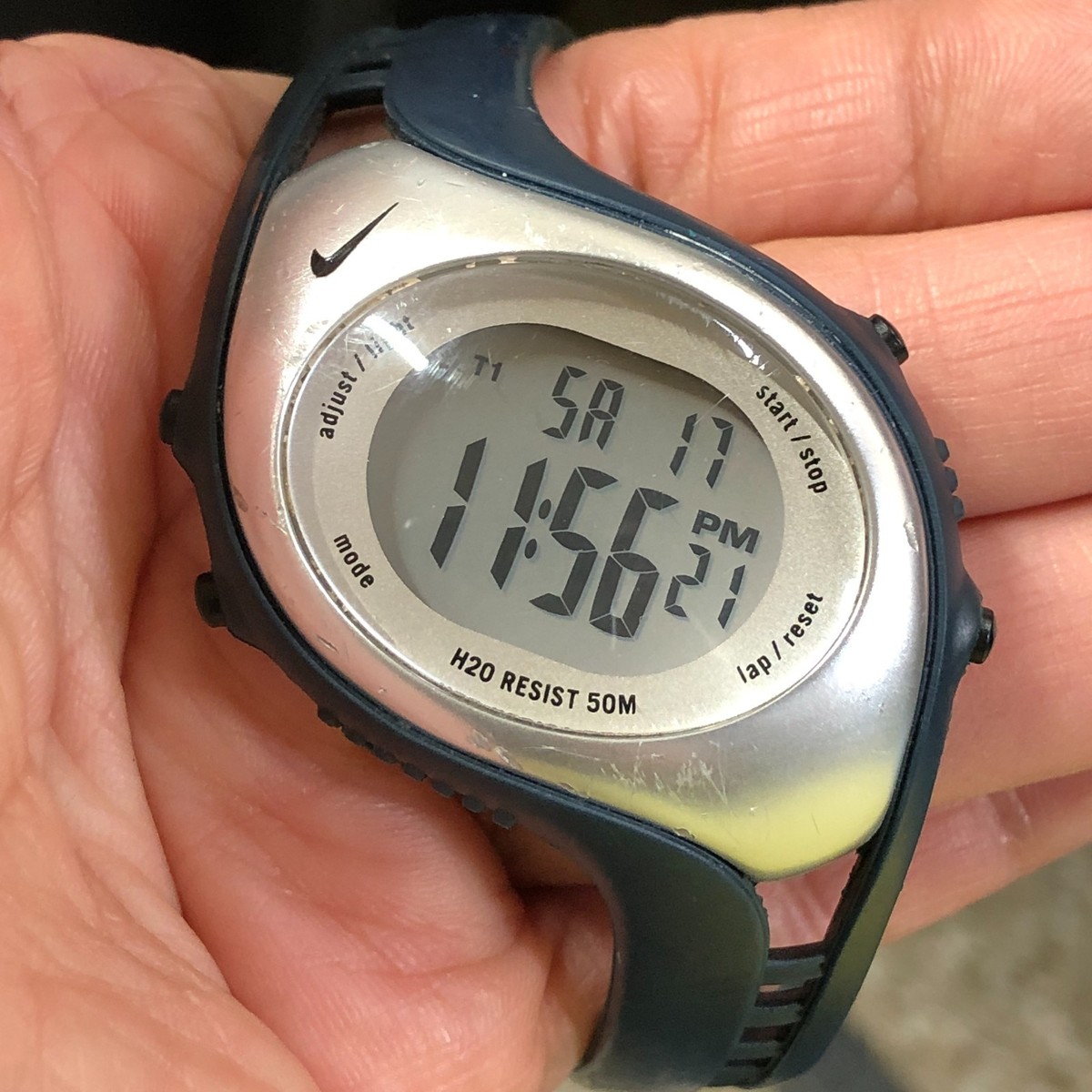 Nike Triax Unisex WK0006 Sport Multifunction Rubber Quartz