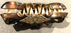1928 Jewelry 80’s Gold & Heavy Resin Hair Clasp Clip Barrette Brown with Gold — photo 3
