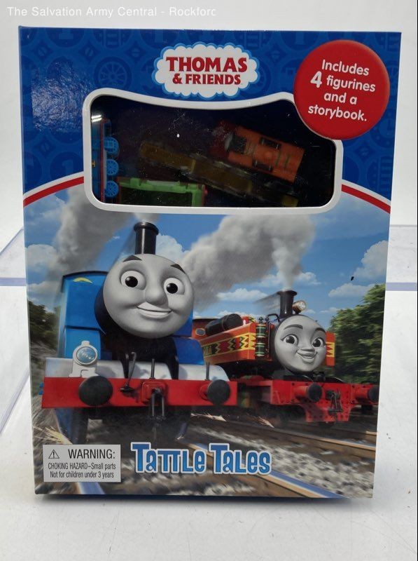 Thomas & Friends Tattle Tales Storybook And 4 Figures By Phidal Publishing Inc
