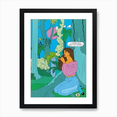 Gesunder Menschenverstand Kunstdruck gerahmt Wandbild Poster Leinwanddruck Bild