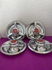 4 3 Bar Spinners Center Caps For Chevy Rally Wheels 7rgc Decal