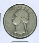 1932-S  WASHINGTON QUARTER--CIRCULATED--VERY GOOD