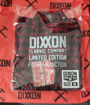 M Dixxon Flannel Co. ''BILTWELL INC.'' Limited Edition SOLD OUT!! Men's Medium New