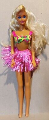 1990's HAWAIIAN FUN Beach BARBIE doll with Hula Skirt & Swimsuit 1990 C112  | eBay