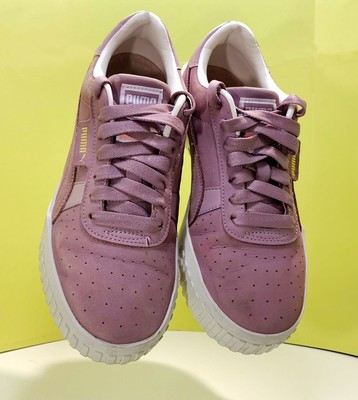 Puma Cali Nubuck Violett, Sneaker, Turnschuhe, Gr. 38,5