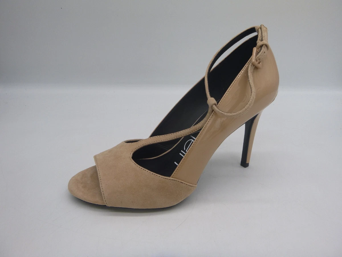 Calvin klein sales t strap heels