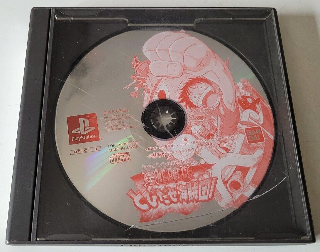 Jeu PS1 One Piece Tobidase Kaizokudan! - Version Japonaise - RPG Bandai 2001 - Bon état