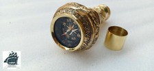 Vintage Brass Designer Compass Handle For Wooden Walking Stick Only Handle