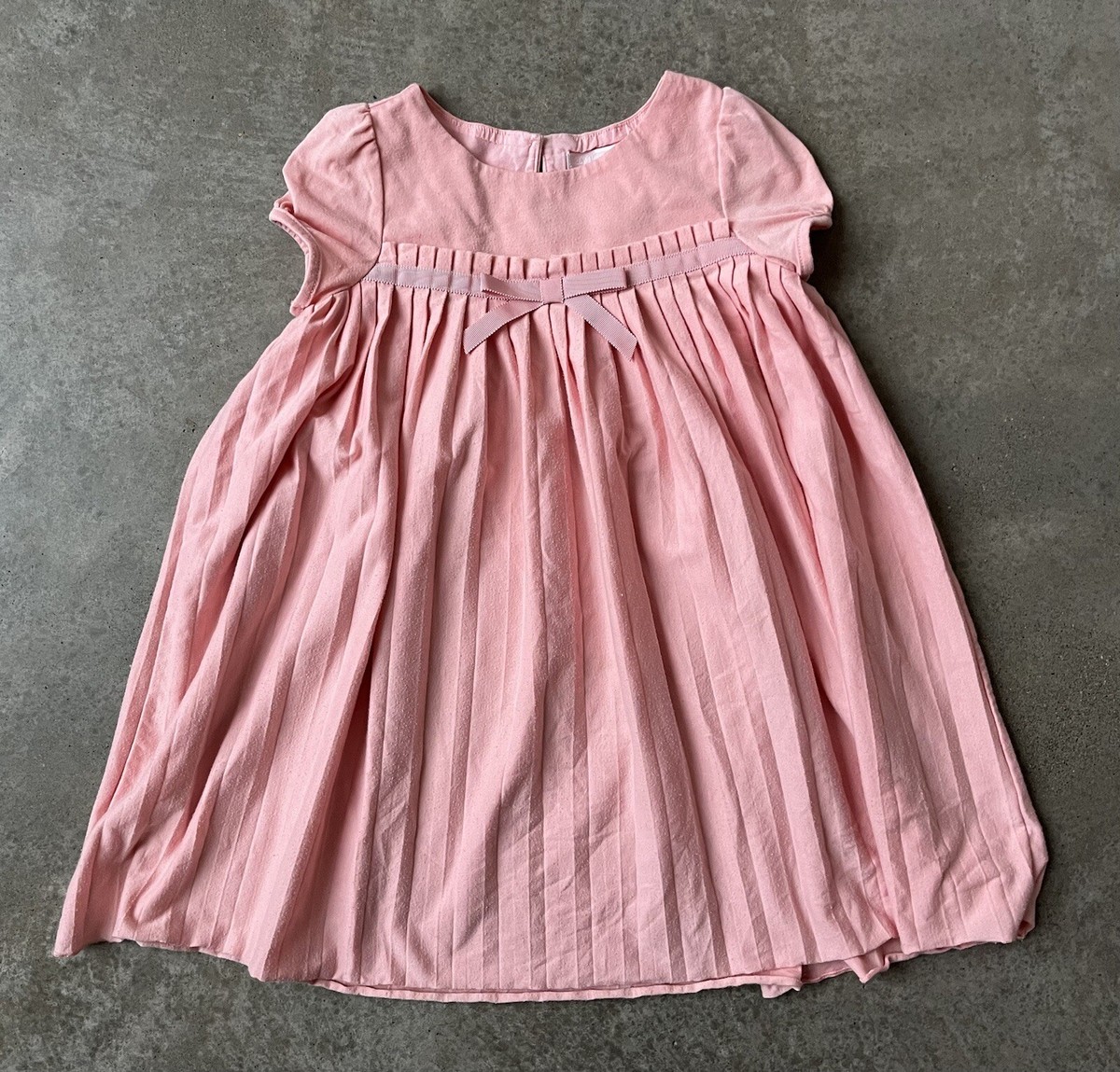 4t pink valentine dress Valentines Mad Sky Los Angeles 4T Girls Pink Chevron Conversation Hearts  Dress