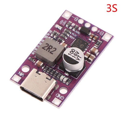 Type-C 2-3S 15W3.7V Lithium Battery Charging Boost Module Support QC Fast Cha _t - Zdjęcie 13 z 13