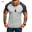 thumbnail 15  - Men T-Shirt Top Fitness Bodybuilding Gym Muscle Tee Camo Short Sleeve Shirts