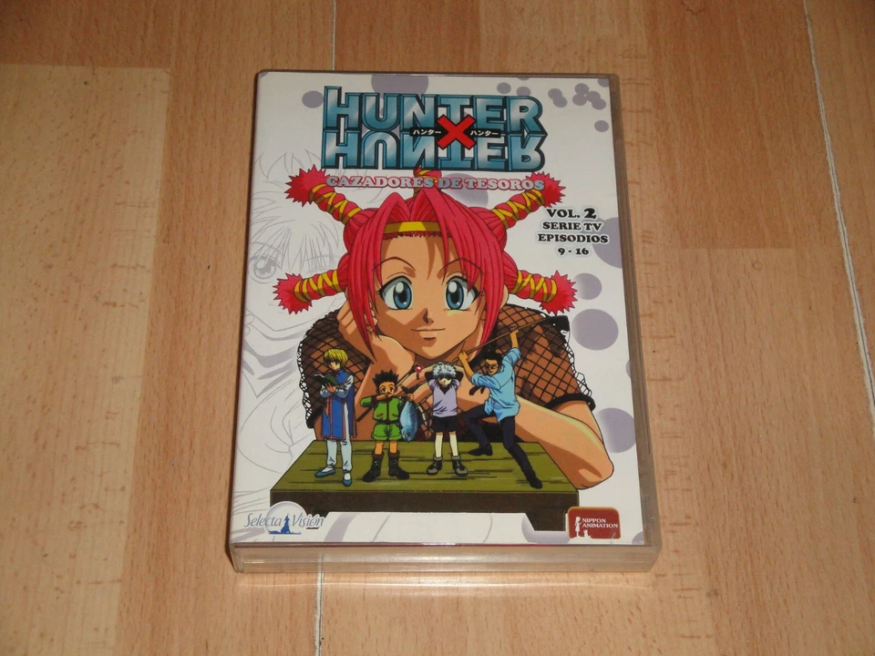 HUNTER X HUNTER CAZADORES DE TESOROS ANIME EN DVD VOLUMEN 2 USADA EN BUEN ESTADO - Imagen 1 de 2