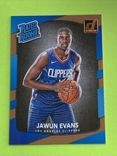 2017-18 Panini Donruss Jawun Evans Rated Rookie #162 Los Angeles Clippers RC